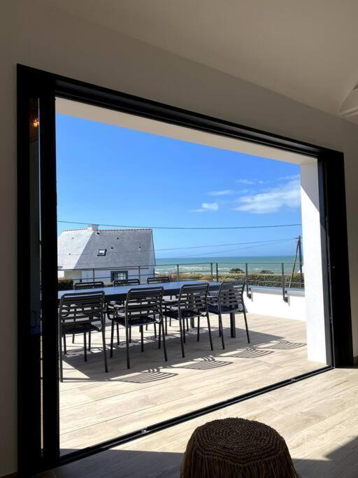 La Cabane De La Plage Quiberon Exterior foto